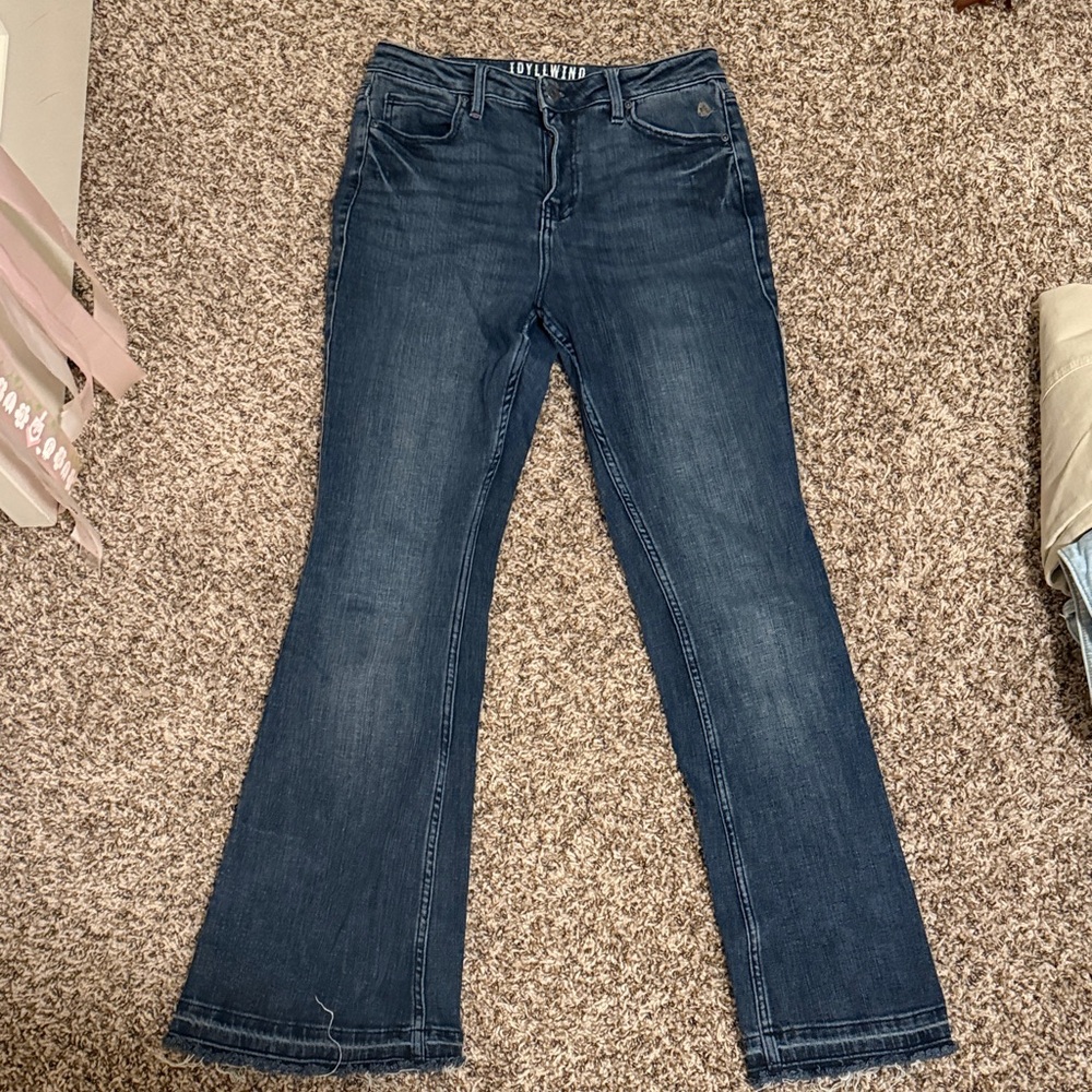 Idyllwind Women's Indigo Wide Leg Jeans